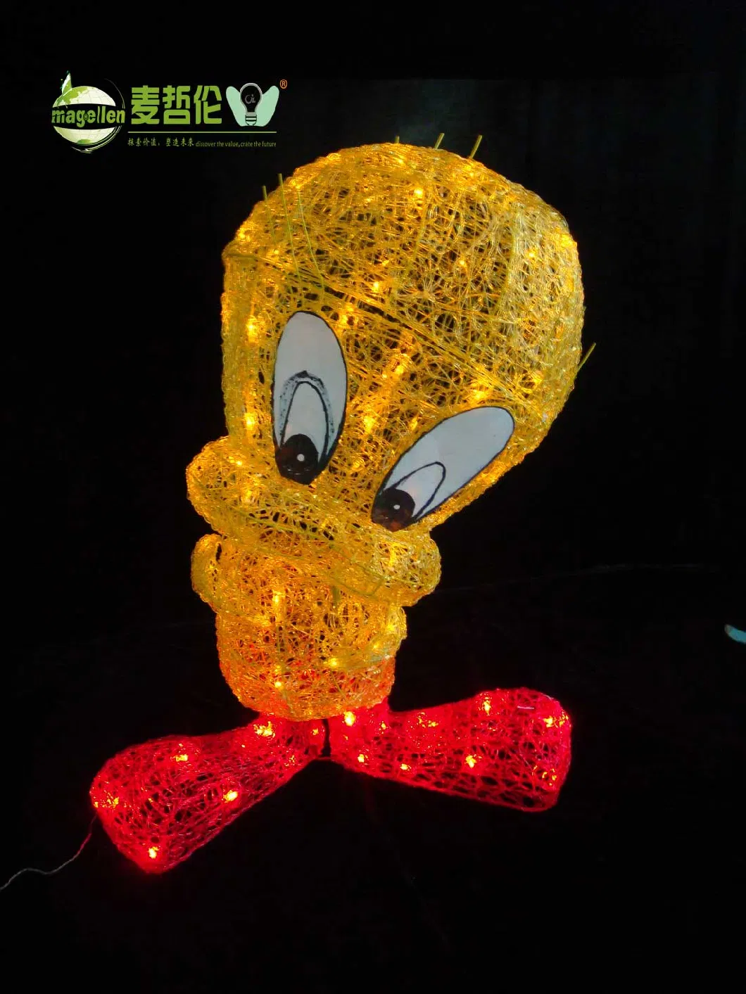 3D LED Christmas Acrylic Donal Duck Motif Light