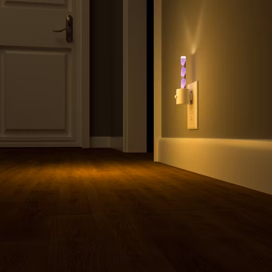 Motion Activated Sensor Night Light, Plug in LED Dimmable Night Light, Motion Sensing Night Light