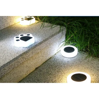 Lámpara solar de césped Lámpara de palma de oso LED Luces subterráneas de jardín solar Lámpara de césped de garra de oso Lámpara de valla de camino de jardín impermeable Bl20511